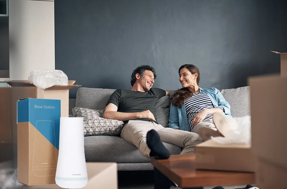 SimpliSafe Base Station and Boxes