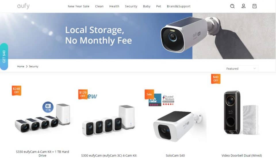 Eufy vs Ring Manufacturers Comparison by 10 Parameters