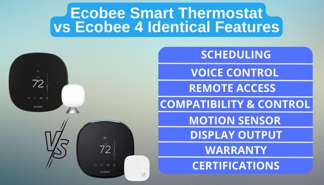 Ecobee Smart Thermostat Vs Ecobee 4 Best Features Reviewed!