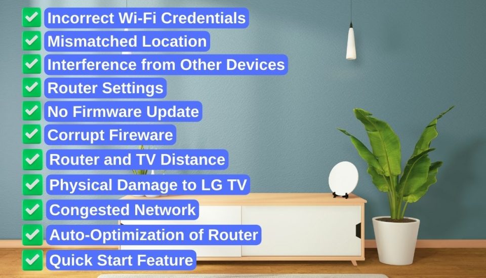 LG TV Won't Connect to WiFi? Fix This in 60 Seconds