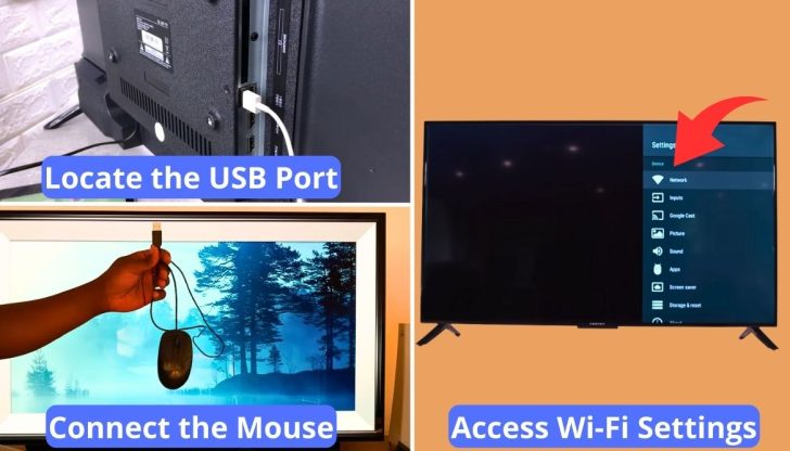 Connecting a Wired Mouse to a Smart TV​