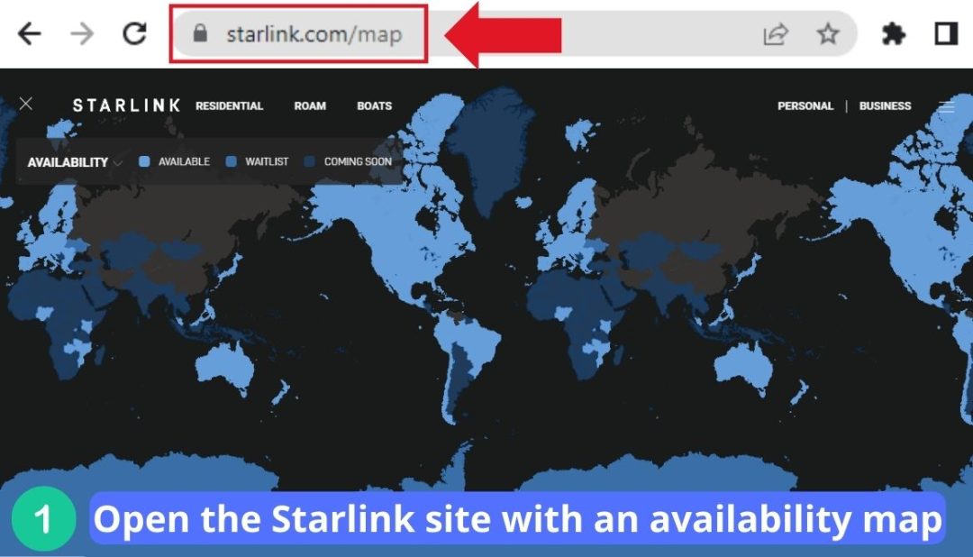 Starlink Internet Coverage Map 2025 : Is Starlink Available in Your Area? - See If At&t Is Available In My Area