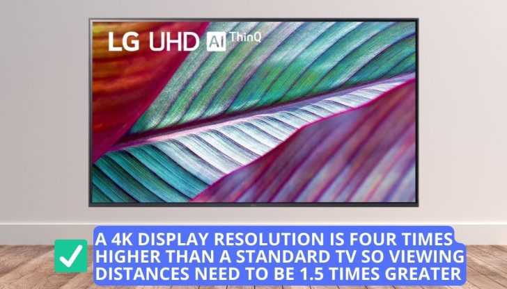  For 4K models